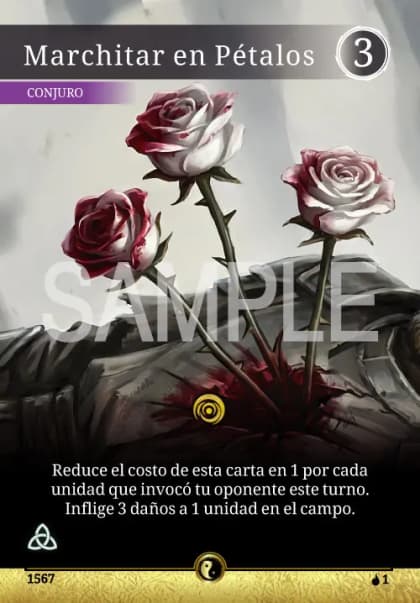 Marchitar en Pétalos