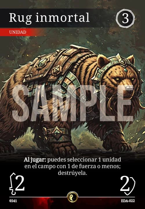 Rug inmortal