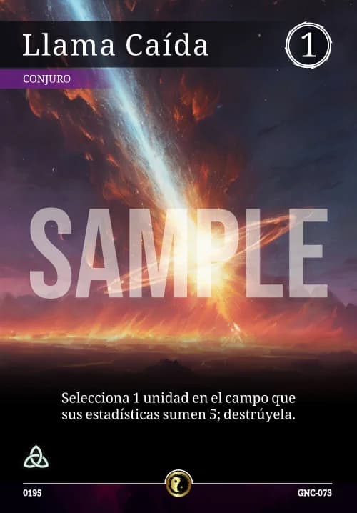 Llama Caída