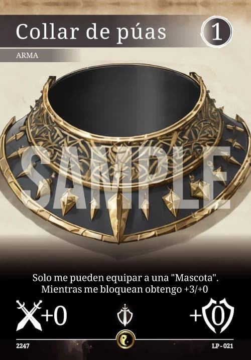 Collar de puas