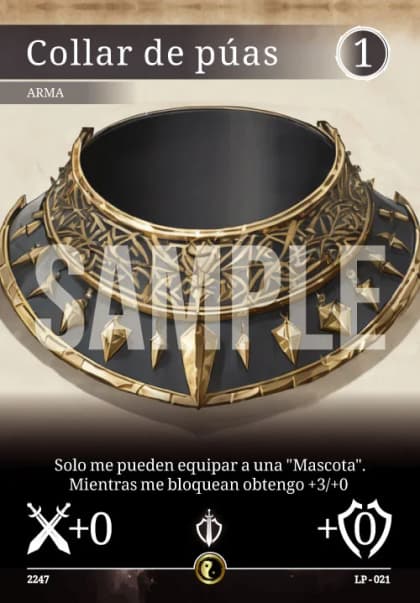 Collar de puas