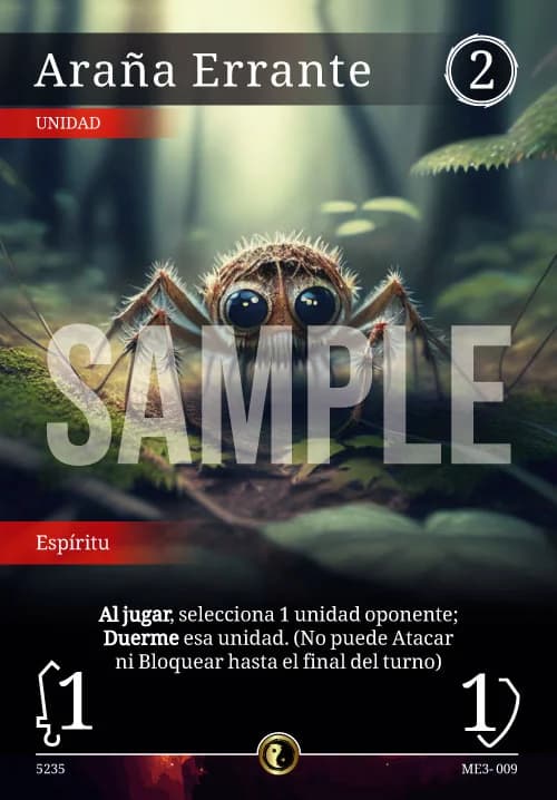 Araña errante