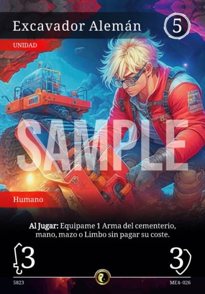 Excavador Alemán