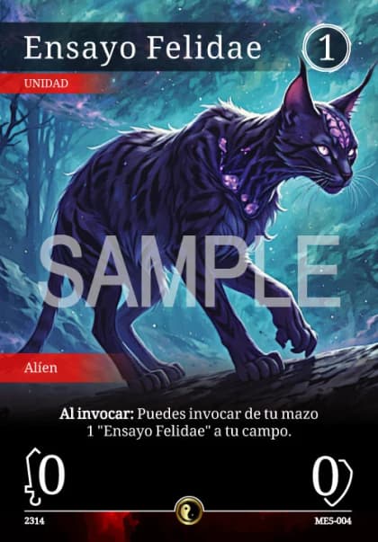 Ensayo Felidae