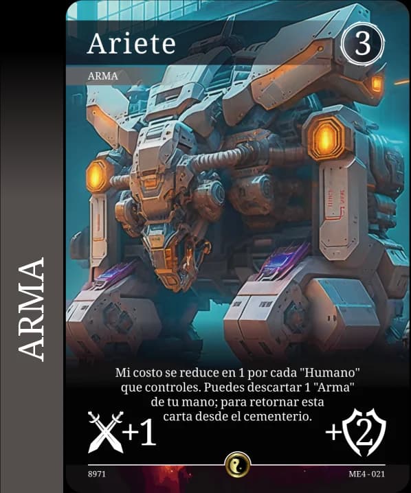 Carta de Arma Souls In Xtinction