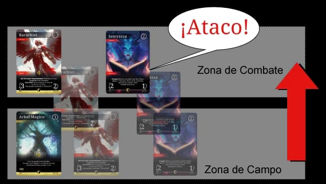 Declaración de ataque